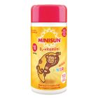 Minisun D-Vitamiini 10 mikrog Junior Apina 100 purutabl banaani