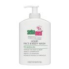 Sebamed Liquid Face&Body Wash pesuneste 300 ml pumppupullo